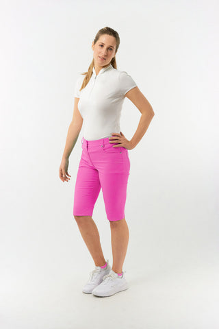 Trust2 Ladies Bermuda Golf Shorts - Azalea Pink