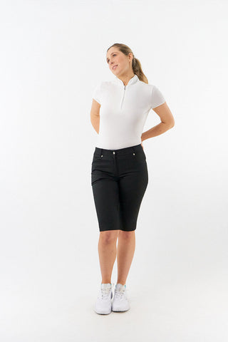 Pure Golf Ladies Bermuda Shorts Black