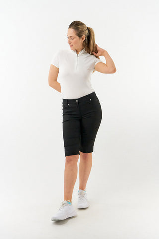 Pure Golf Ladies Bermuda Shorts Black