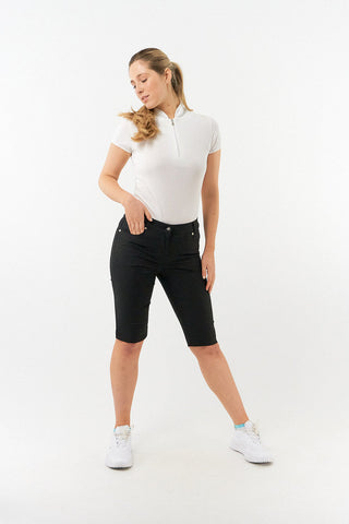 Pure Golf Ladies Bermuda Shorts Black