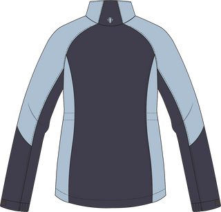 Julie Waterproof Golf Jacket - Navy & Retro Blue