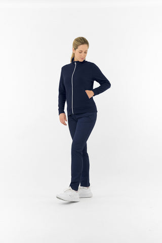 Priya Ladies Summer Golf Jacket - Navy