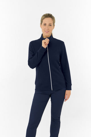 Priya Ladies Summer Golf Jacket - Navy
