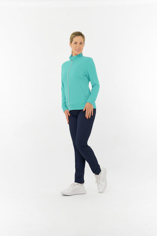 Priya Ladies Summer Golf Jacket - Ocean