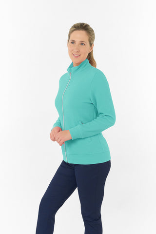 Priya Ladies Summer Golf Jacket - Ocean