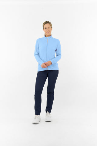 Priya Ladies Summer Golf Jacket - Pale Blue