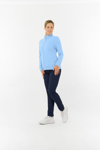 Priya Ladies Summer Golf Jacket - Pale Blue