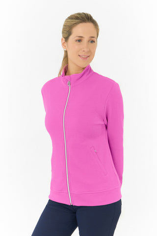 Priya Ladies Summer Golf Jacket - Azalea Pink