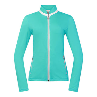 Mist2 Ladies Golf Full Zipped Mid Layer - Ocean