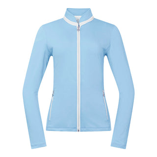 Mist2 Ladies Golf Full Zipped Mid Layer - Pale Blue