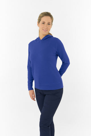 Priya Lightweight Summer Golf Hoodie - Yale Navy