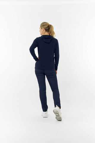Priya Lightweight Summer Golf Hoodie - Navy