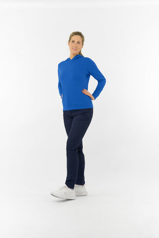 Priya Lightweight Summer Golf Hoodie - Royal Blue