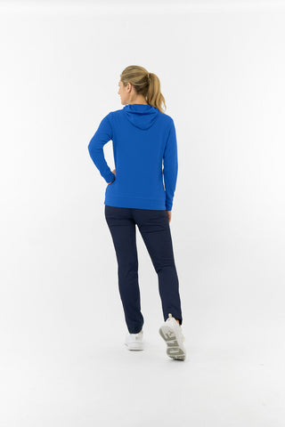 Priya Lightweight Summer Golf Hoodie - Royal Blue
