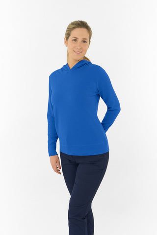 Priya Lightweight Summer Golf Hoodie - Royal Blue