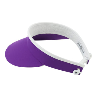 Pure Golf Arielle Telephone wire golf visor with Ball Marker - Purple
