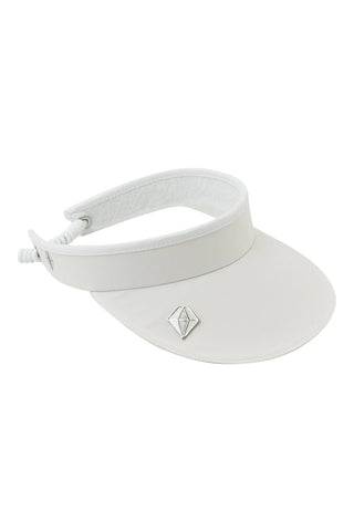 Pure Golf Arielle Telephone Wire Visor with Ball Marker - Ivory