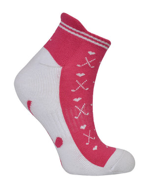NSCO- 3 Pair Pack Ladies Golf Socks - Pink