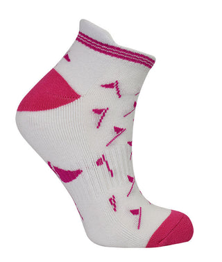 3 Pair Pack Ladies Golf Socks - Pink