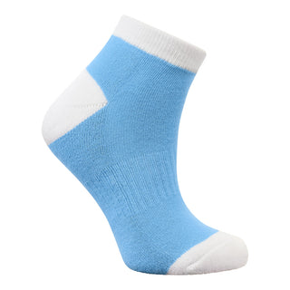 Ladies Printed Golf Trainer Socks 3 Pack - Watercolour Petal