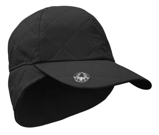 NSCO- Ladies Waterproof Fleece Lined Rain Cap with Marker -Black
