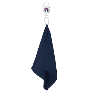 NSCO- Lady Golfer Retractable Towel - Navy