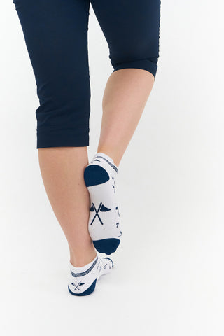 NSCO- 3 Pack Ladies Golf Socks- Navy