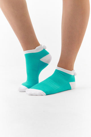 NSCO- Surprizeshop 5 Pair Pack Of Ladies Pom Pom Golf Socks - Multi Coloured