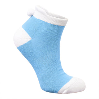 NSCO- Surprizeshop 5 Pair Pack Of Ladies Pom Pom Golf Socks - Multi Coloured