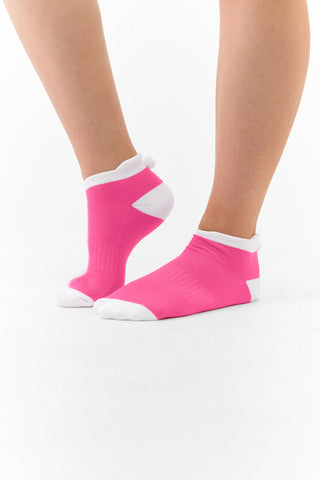 NSCO- Surprizeshop 5 Pair Pack Of Ladies Pom Pom Golf Socks - Multi Coloured