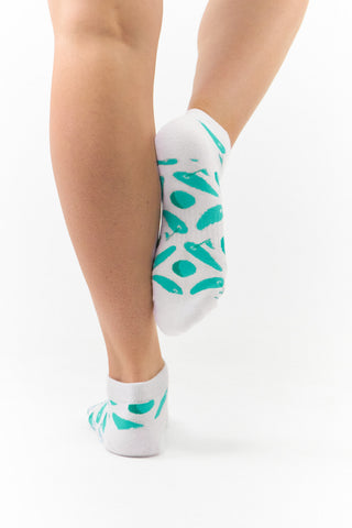 NSCO- Ladies Golf Trainer Socks 3 Pack - Golf Theme