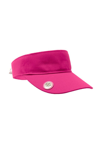 Lightweight Padded Telephone Wire Visor - Pink