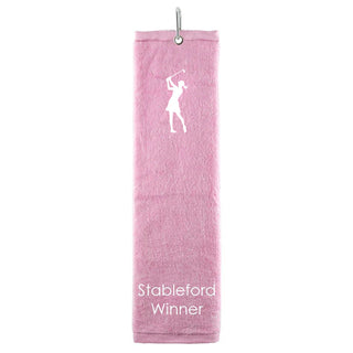 Stableford Winner Tri Fold Golf Towel Prize