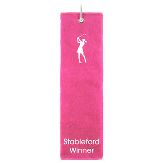 Stableford Winner Tri Fold Golf Towel Prize