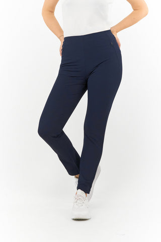 Tail Golf Allure Pull On Ankle  Golf Trousers  - Navy - 28 Inch