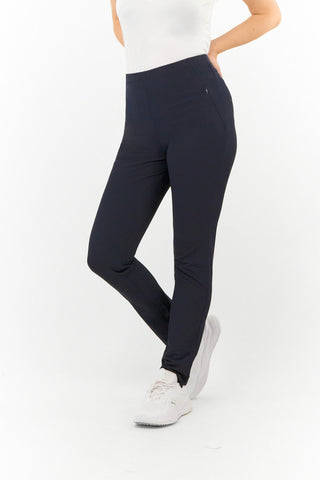 Tail Golf Allure Pull On  Ladies Golf Trousers - Navy - 31 Inch