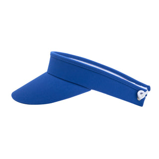 NSCO- Surprizeshop Telephone Wire Ladies Golf Visor with Ball Marker - Royal Blue