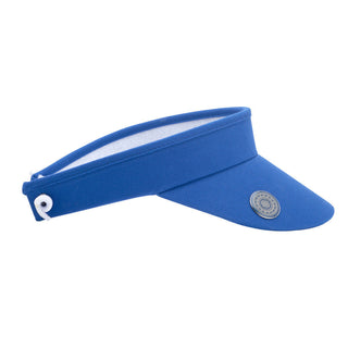 NSCO- Surprizeshop Telephone Wire Ladies Golf Visor with Ball Marker - Royal Blue