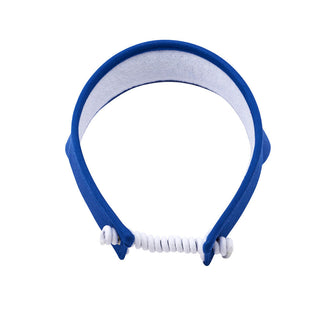 NSCO- Surprizeshop Telephone Wire Ladies Golf Visor with Ball Marker - Royal Blue