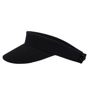 NSCO- Surprizeshop Magnetic Telephone Wire Ladies Golf Visor with Ball Marker -Black