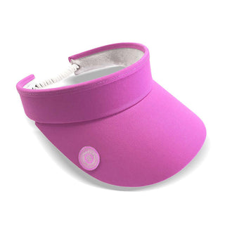 NSCO- Telephone Wire Ladies Golf Visor with Ball Marker -  Azalea