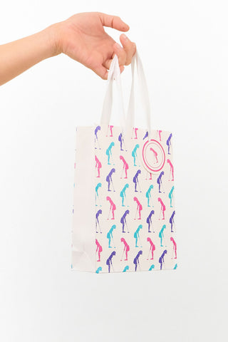 NSCO- Lady Golfer 5 Gift Bags Multipack - Small