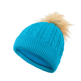 NSCO- Surprizeshop Waterproof Bobble Ladies Golf Hat - Aqua