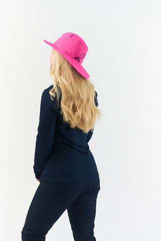 NSCO- Ladies Golf Waterproof Rain Hat- Pink