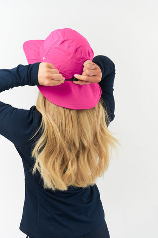 NSCO- Ladies Golf Waterproof Rain Hat- Pink