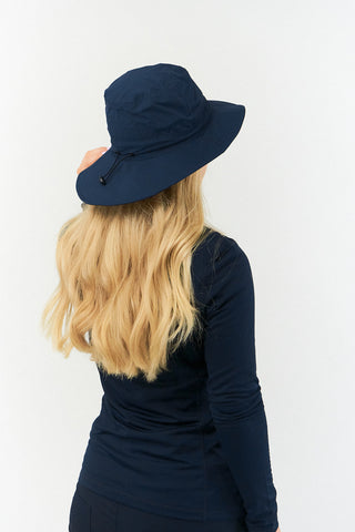 NSCO- Ladies Golf Waterproof Rain Hat- Navy
