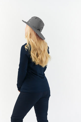 Ladies Golf Waterproof Rain Hat- Grey