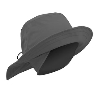 NSCO- Ladies Golf Waterproof Fleece Lined Rain Hat - Grey