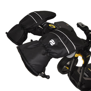 NSCO- Ladies Golf Warm Winter Mitts - Black
