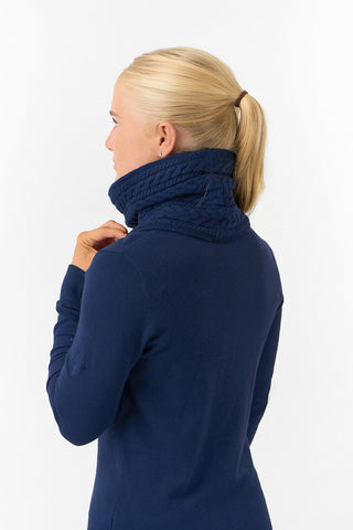 Waterproof Ladies Golf Snood-Navy